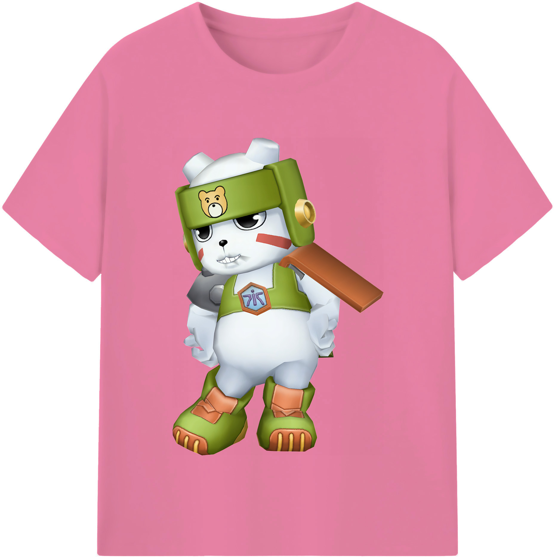 （画像用） Digimon デジタルモンスター/デジモン 綿100％半袖Tシャツ（フロントプリント）